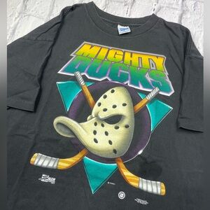 Mighty Ducks NHL Salem Sportswear Vintage 90’s T-Shirt Men’s Sz XL